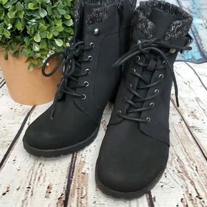 🌸KIM ROGERS TORI BLACK BOOTIES